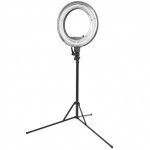 Lampa cu neon circulara 55W pentru fotografiere machiaj, cu stativ  RL 18 neon, art ACP 119782